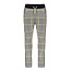 B.Nosy B.Nosy jongens broek with tape on the side hero check white