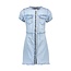 B.Nosy B.Nosy spijkerjurk met geborduurde sluiting curious denim