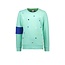 B.Nosy B.Nosy jongens trui met ao borduursels ice green