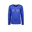 B.Nosy B.Nosy jongens longsleeve met v-neck cobalt blue