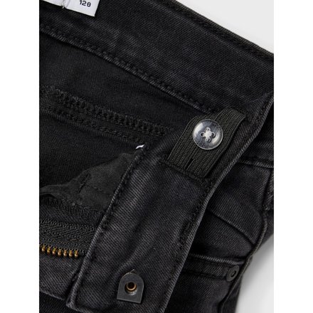 Name It KIDS jongens spijkerbroek PETE Skinny Fit Black Denim
