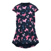 Name It MINI meisjes jurk VIGGA Dark Sapphire UNICORN