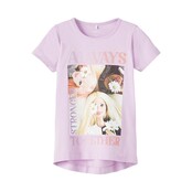 Name It meisjes T-shirt Regular Fit ABELINE BARBIE Orchid Bloom