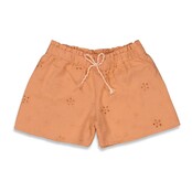 Feetje meisjes Short broderie Perzik  - Summer Denim