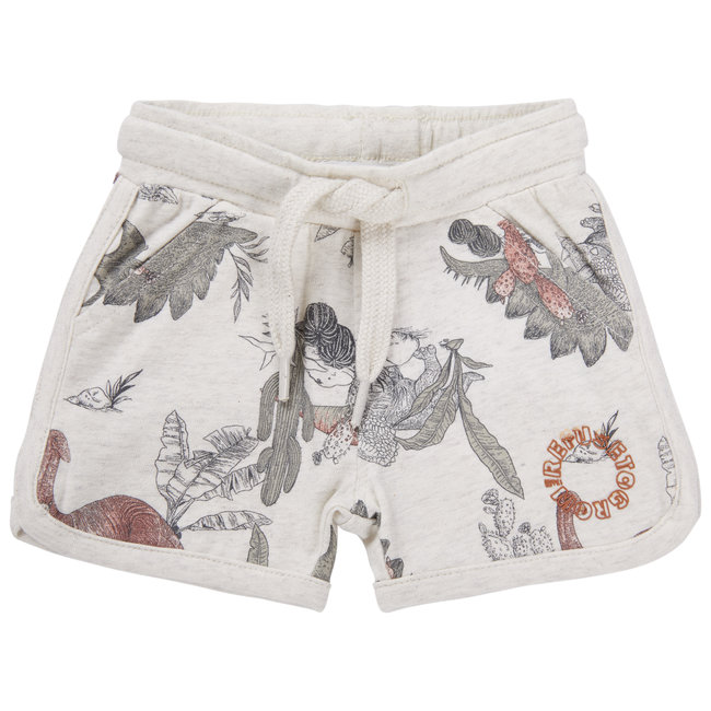 Noppies jongens Short Moville all over print Oatmeal