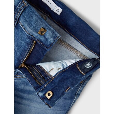 Name It kids jongens spijkerbroek THEO Denim Blue Xslim fit