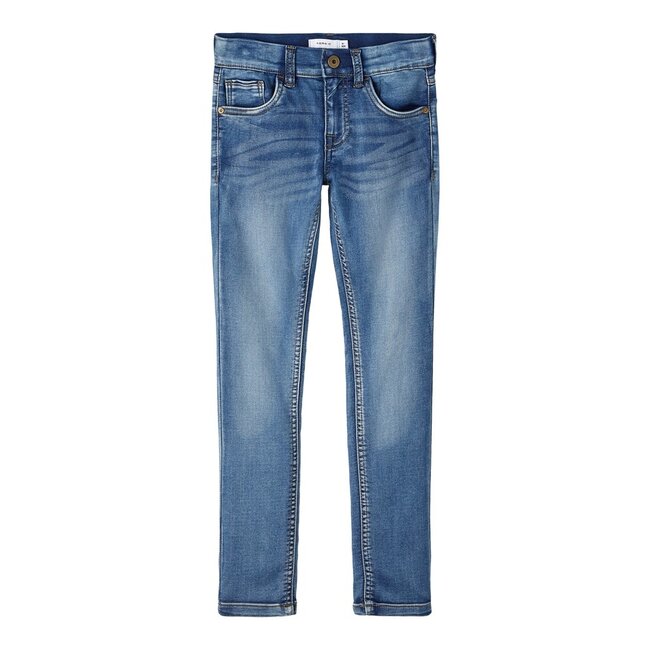 Name It kids jongens spijkerbroek THEO Denim Blue Xslim fit