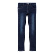 Name It kids jongens spijkerbroek THEO Dark Blue Denim Xslim fit