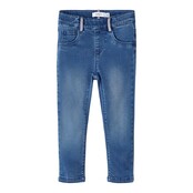 Name It mini meisjes spijkerbroek SALLI Medium Blue Denim slim fit