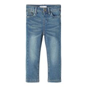 Name It mini jongens spijkerbroek SILAS Dark Blue Denim slim fit