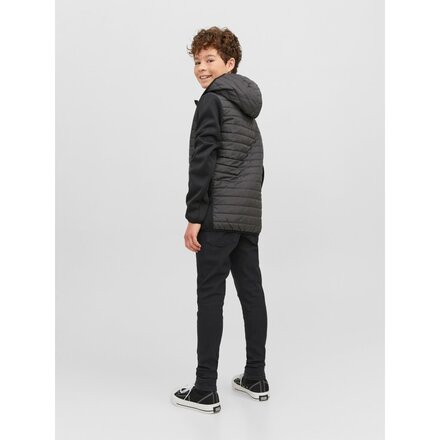 Jack&Jones jongens spijkerbroek LIAM ORIGINAL Black Denim Skinny Fit