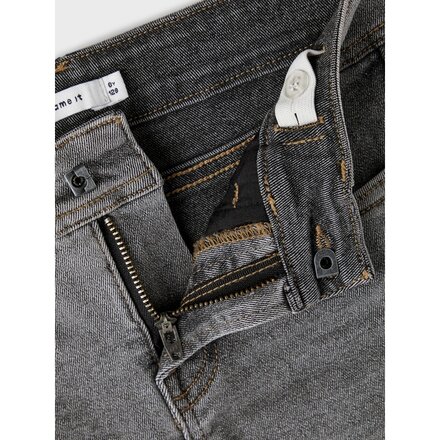 Name It kids jongens spijkerbroek PETE Dark Grey Denim Skinny Fit