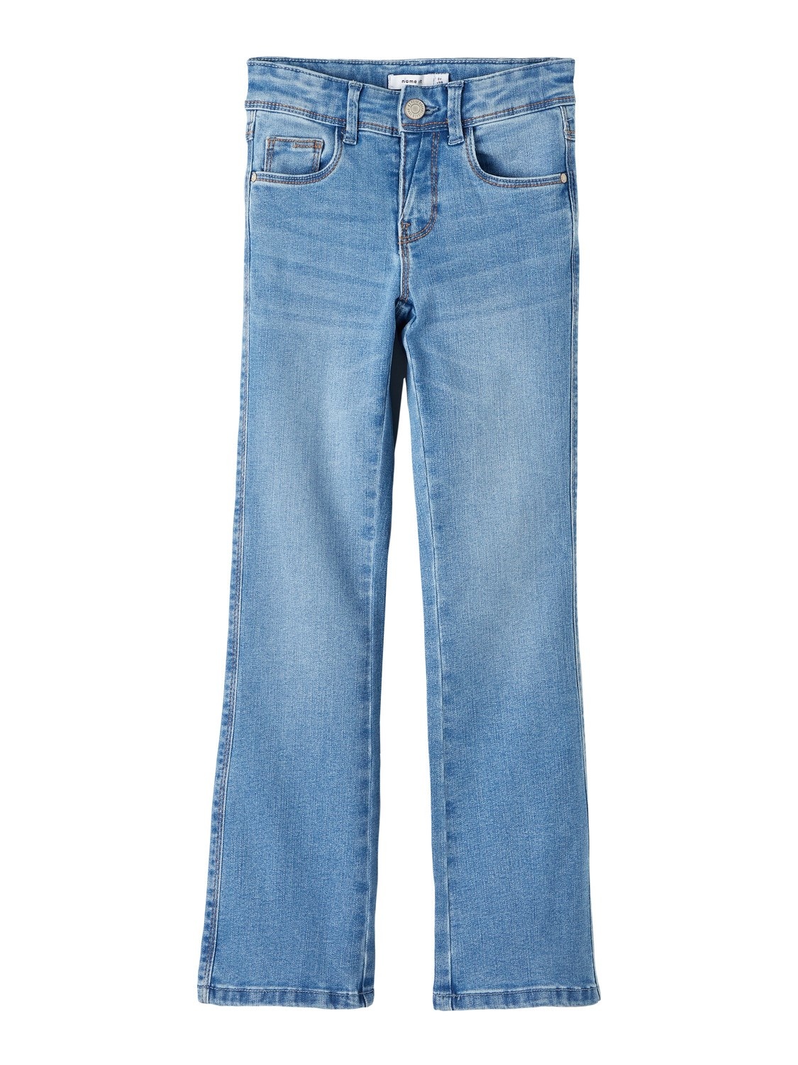 Name It kids meisjes spijkerbroek POLLY Medium Blue Denim Skinny Fit