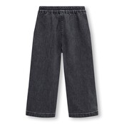 ONLY mini meisjes spijkerbroek COMET WIDE Black Denim Flared Fit