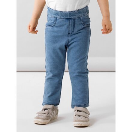 Name It mini meisjes legging SALLI Medium Blue Denim slim fit