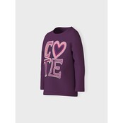 Name It mini meisjes longsleeve VEEN Plum Purple Regular Fit