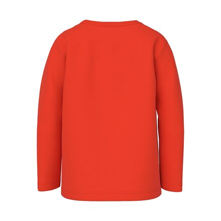 Name It mini jongens longsleeve VAGNO LOOSE Cherry Tomato Loose Fit