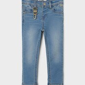 Name It mini jongens spijkerbroek THEO THAYER Denim Blue Xslim Fit