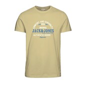Jack&Jones jongens T-shirt MINDS French Vanilla MELANGE Regular Fit