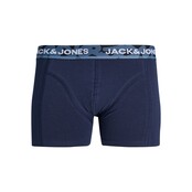 Jack&Jones jongens boxer BASIC GRAFFITI 3 PACK Navy Blazer