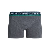 Jack&Jones jongens boxer BASIC GRAFFITI 3 PACK Navy Blazer