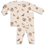 Feetje pyjama Bobby Bakery - Premium Sleepwear by Feetje Offwhite melange