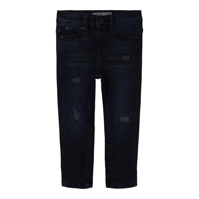 Name It mini jongens spijkerbroek THEO XSLIM Dark Blue Denim Xslim Fit