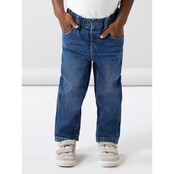 Name It mini Neutral spijkerbroek SYDNEY TAPERED Dark Blue Denim Slim Tapered Fit