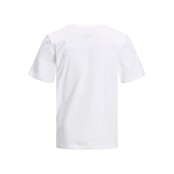 Jack&Jones jongens T-shirt ORGANIC BASIC White Slim Fit
