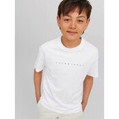 Jack&Jones jongens T-shirt STAR White Loose Fit