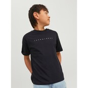 Jack&Jones jongens T-shirt STAR Black Loose Fit