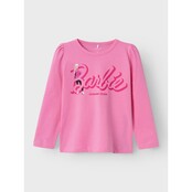Name It mini meisjes trui DALINA BARBIE Pink Cosmos Standard Fit