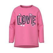 Name It mini meisjes longsleeve VIOLET Pink Cosmos Loose Fit