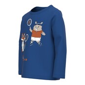 Name It mini jongens longsleeve VUX True Blue Regular Fit