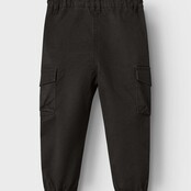 Name It mini jongens Broek BEN CARGO Black Baggy Fit