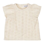 Dirkje meisjes blouse Off white - R-CHERRY