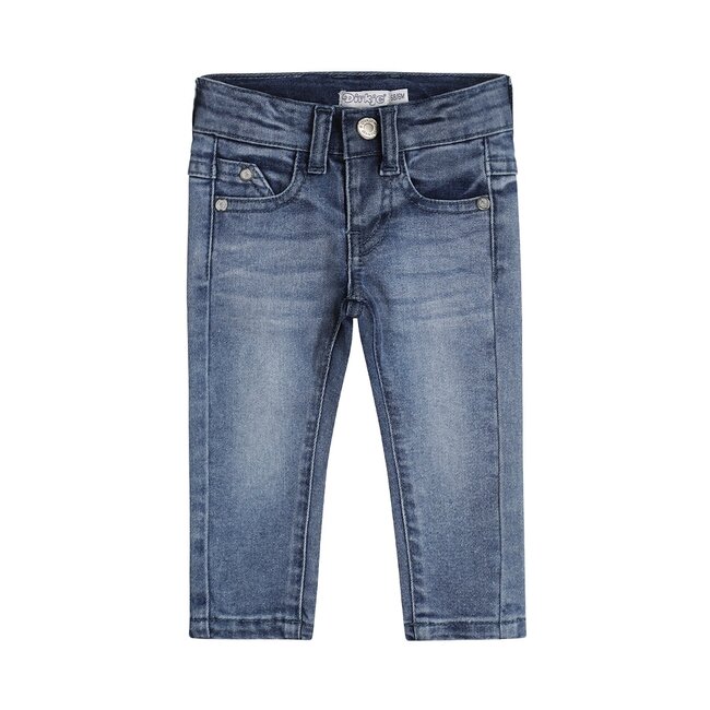 Dirkje meisjes spijkerbroek skinny Blue jeans - R-SMILE