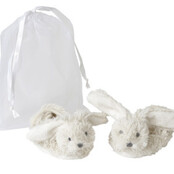 Happy Horse knuffel Rabbit Richie slofjes in giftbag ivory