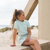 No Way Monday meisjes skort Light aqua