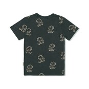 Sturdy T-shirt AOP Antraciet - Checkmate