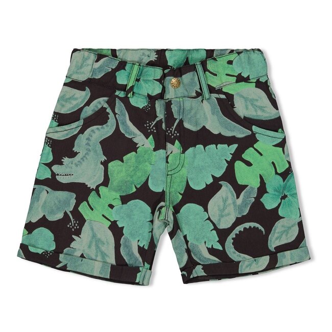 Sturdy Short AOP Antraciet - Gone Surfing