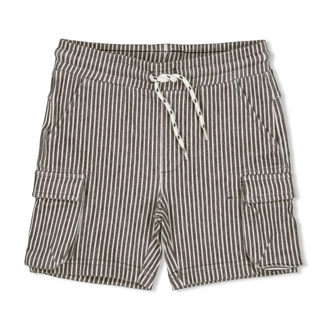 Sturdy Short streep Antraciet - Gone Surfing