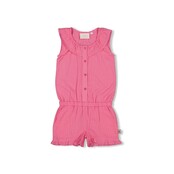 Jubel Jumpsuit kort ruches Roze - Berry Nice