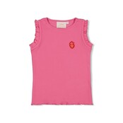 Jubel Singlet rib Roze - Berry Nice