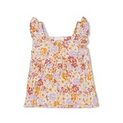 Jubel Singlet AOP Offwhite - Sunny Side Up