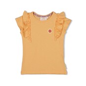 Jubel T-shirt Abrikoos - Sunny Side Up