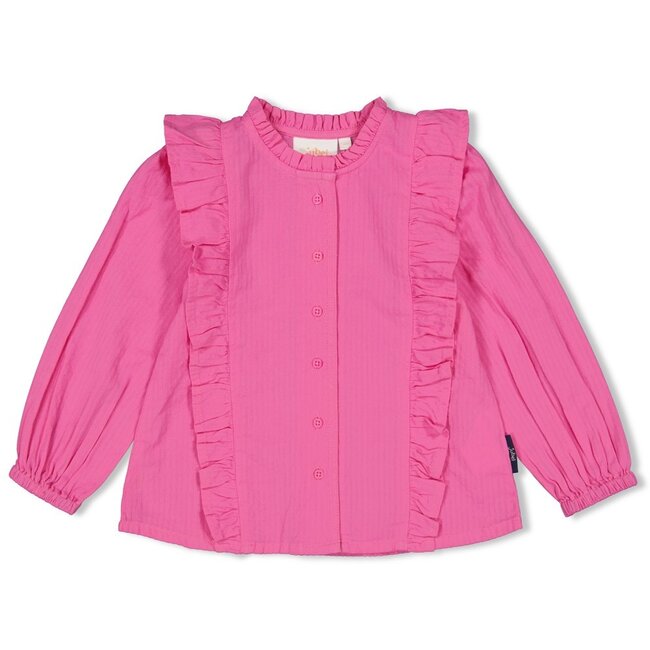 Jubel Blouse ruches Roze - Dream About Summer