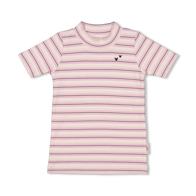 Jubel T-shirt streep Zand - Dream About Summer
