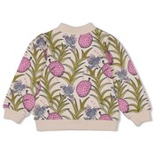 Jubel Sweater AOP Zand - Dream About Summer