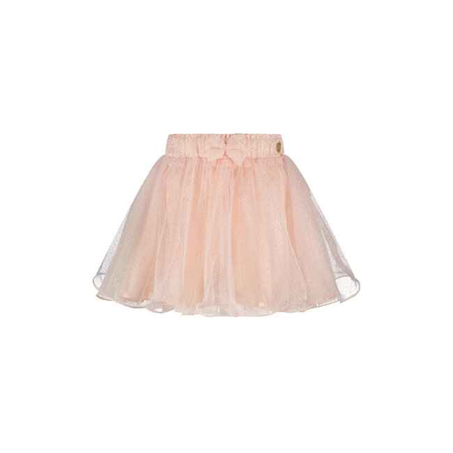 Le Chic meisjes mini TRACEY sparkly net rok Baroque Pink